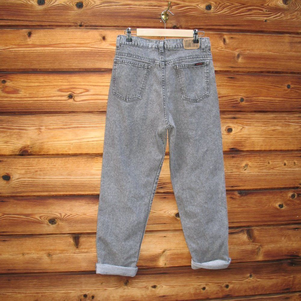 Vintage 80's  High Rise Acid Wash Mom Jeans - Picture 5 of 8